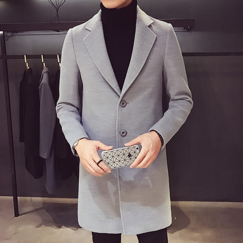 Business Coat - Two Piece Structure And Adjustable Warmth