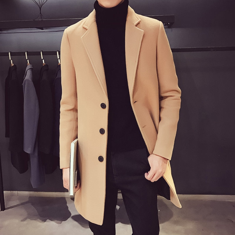 Business Coat - Two Piece Structure And Adjustable Warmth