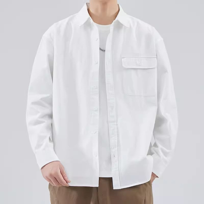 Button Down Shirt – Long Sleeves & Breathable Blend