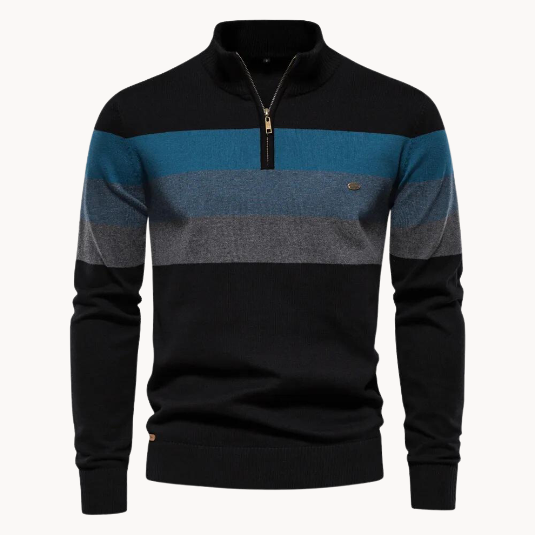 ByCastello | Quarter-Zip Sweater