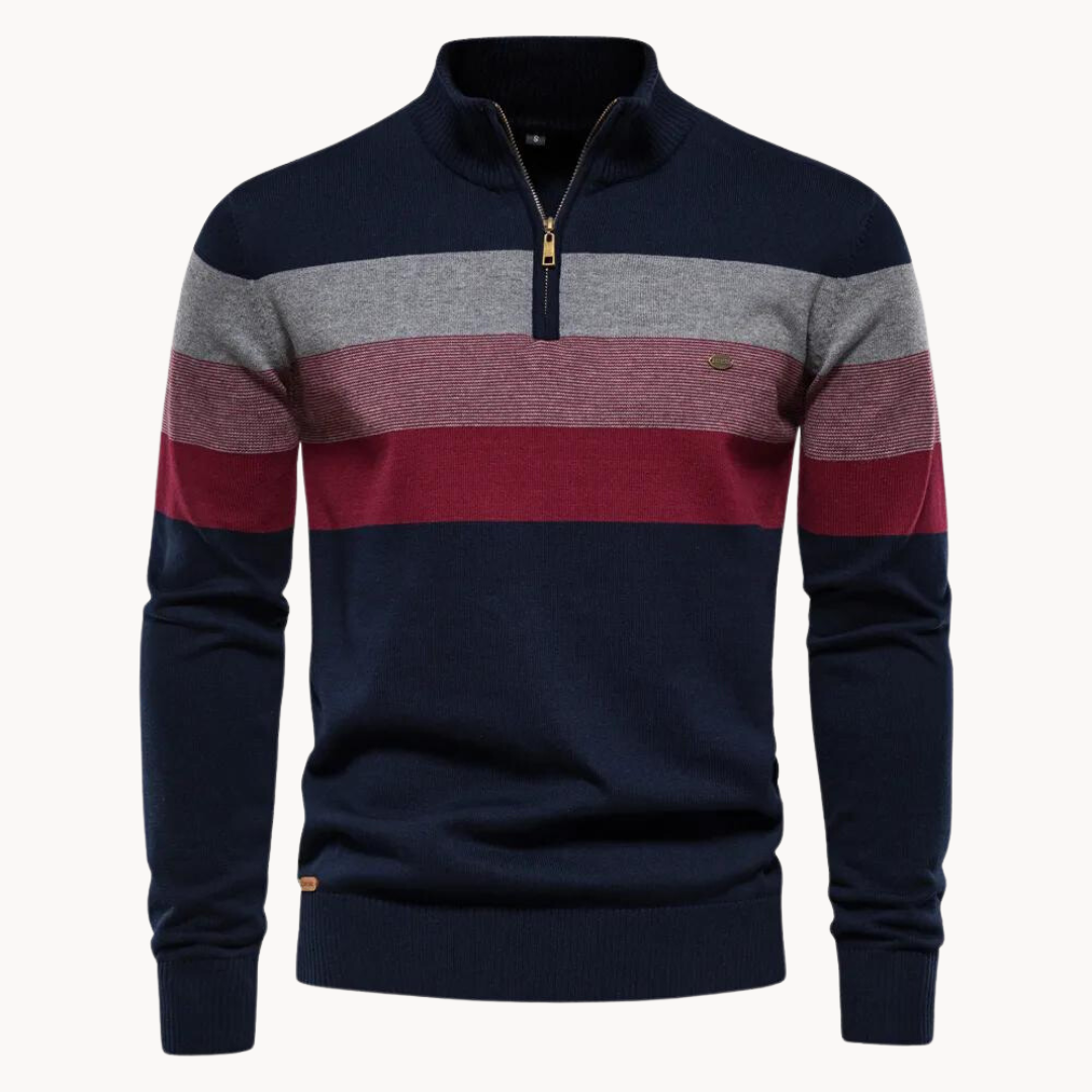 ByCastello | Quarter-Zip Sweater