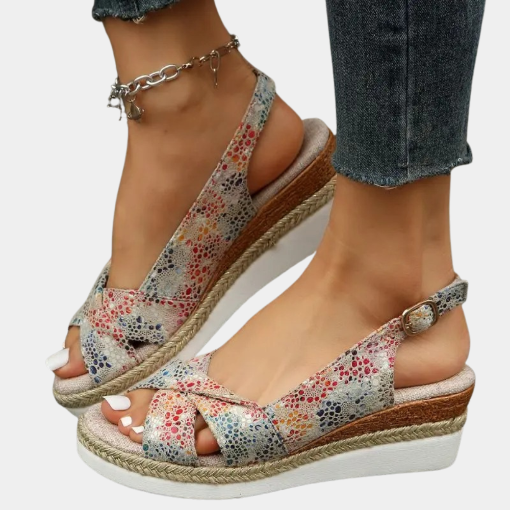 Variant image for Women's Cotton Espadrille Flats-1