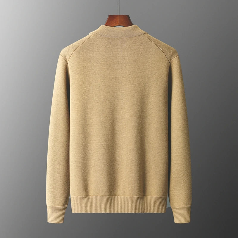 Cardigan - Dense Knit & Soft Feel With Long Shape Retention