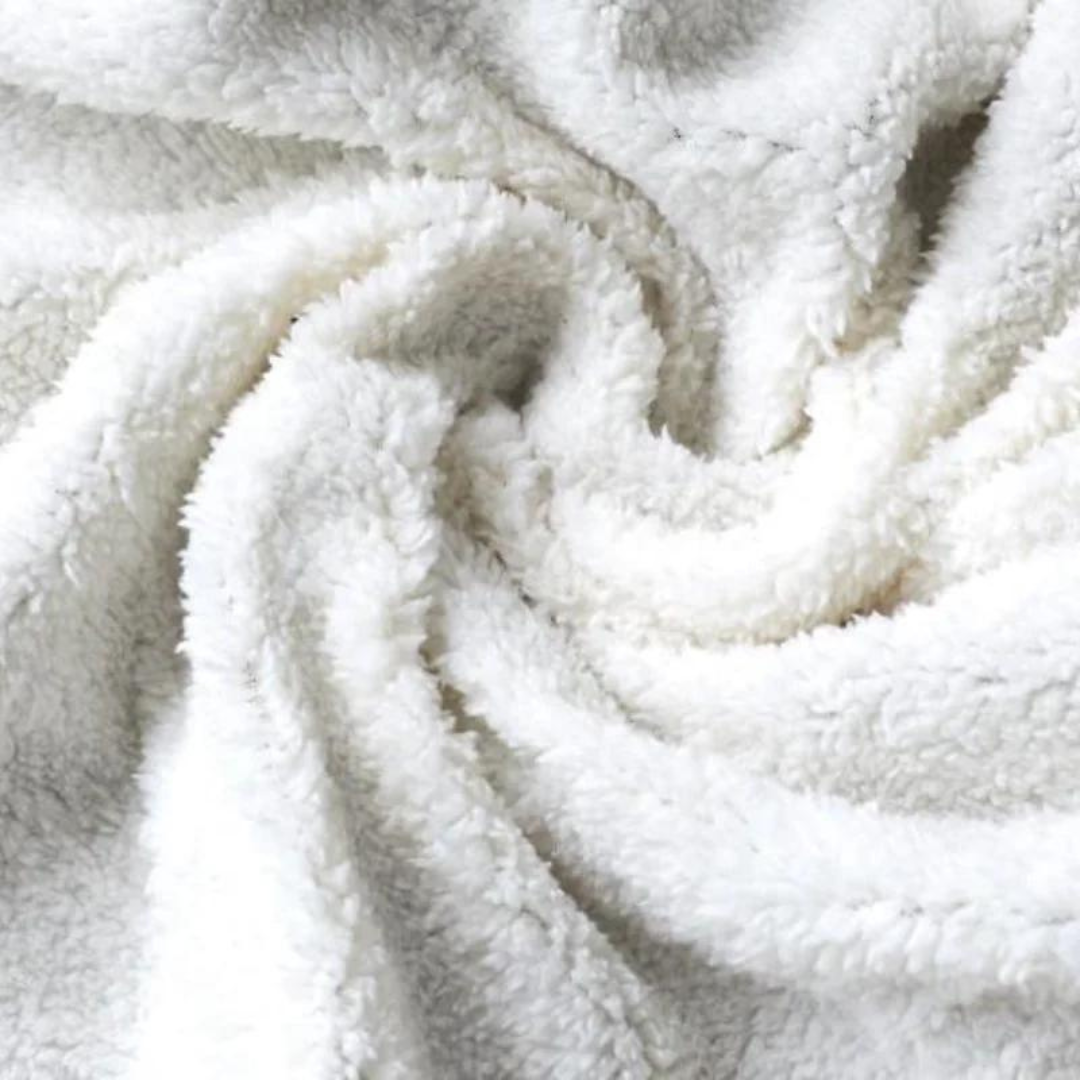 Cardigan - Fleece Blend Shawl Collar & Layered Warmth