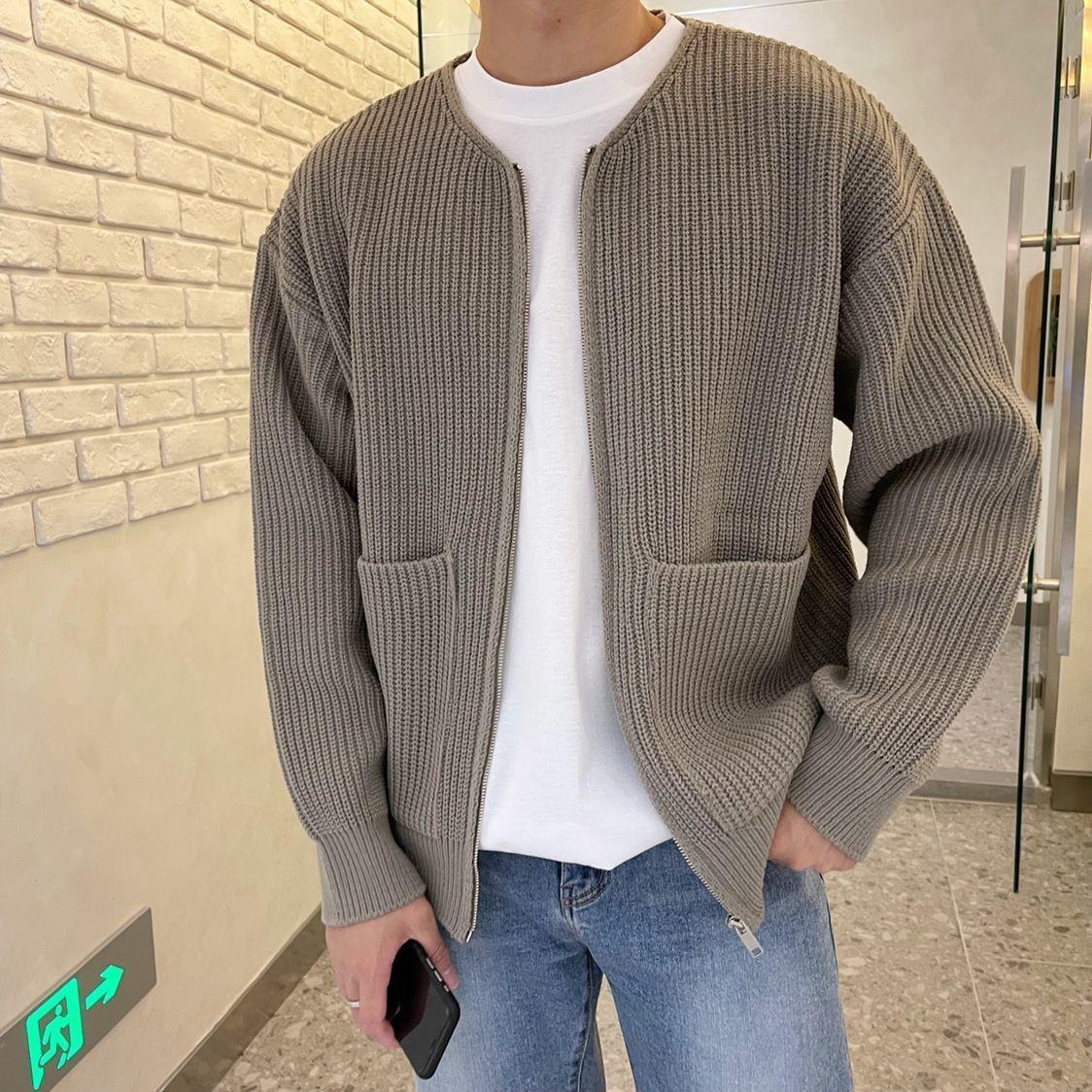 Cardigan - Knit Blend Open Front And Breathable Warmth