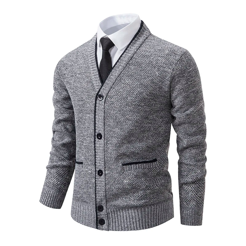 Cardigan - Relaxed Front And Layering Shape For Movement