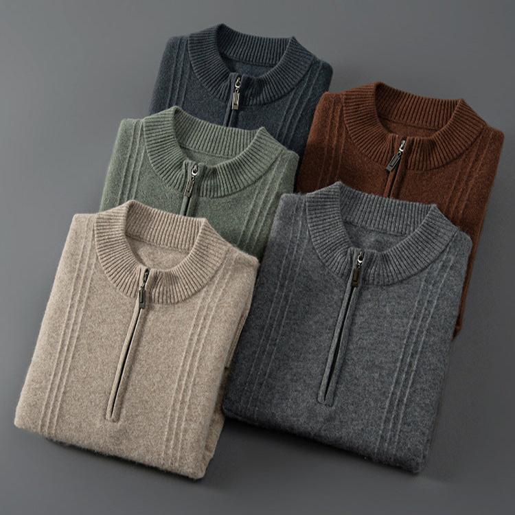 Cardigan - Soft Blend Dense Knit and Keeps Shape Flat