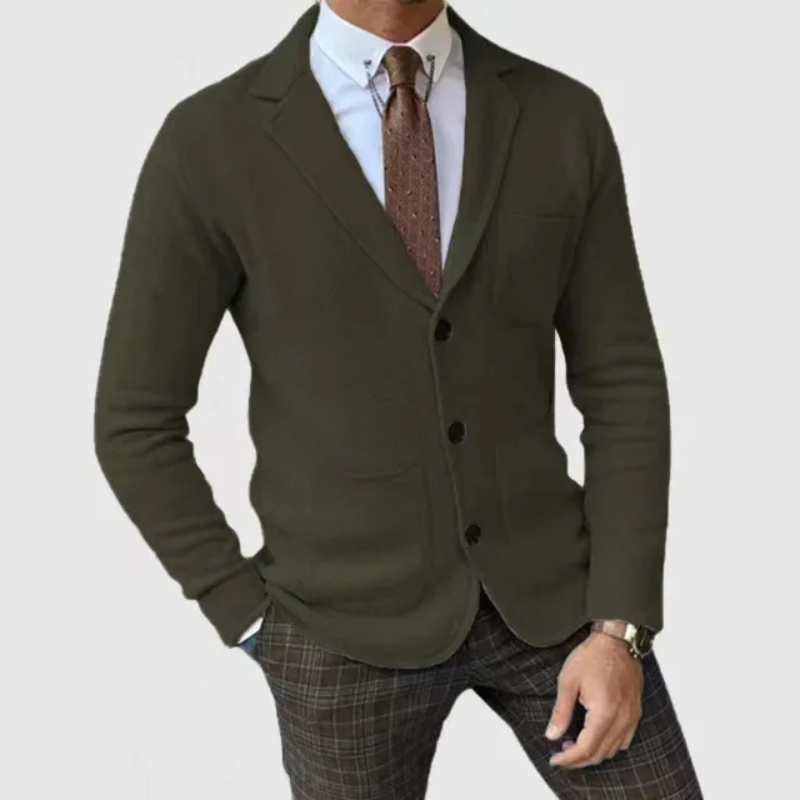 Cardigan - Tailored Slim Fit & Lightweight Movement