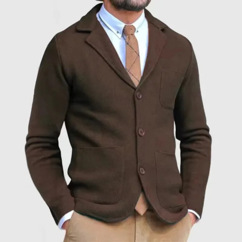 Cardigan - Tailored Slim Fit & Lightweight Movement