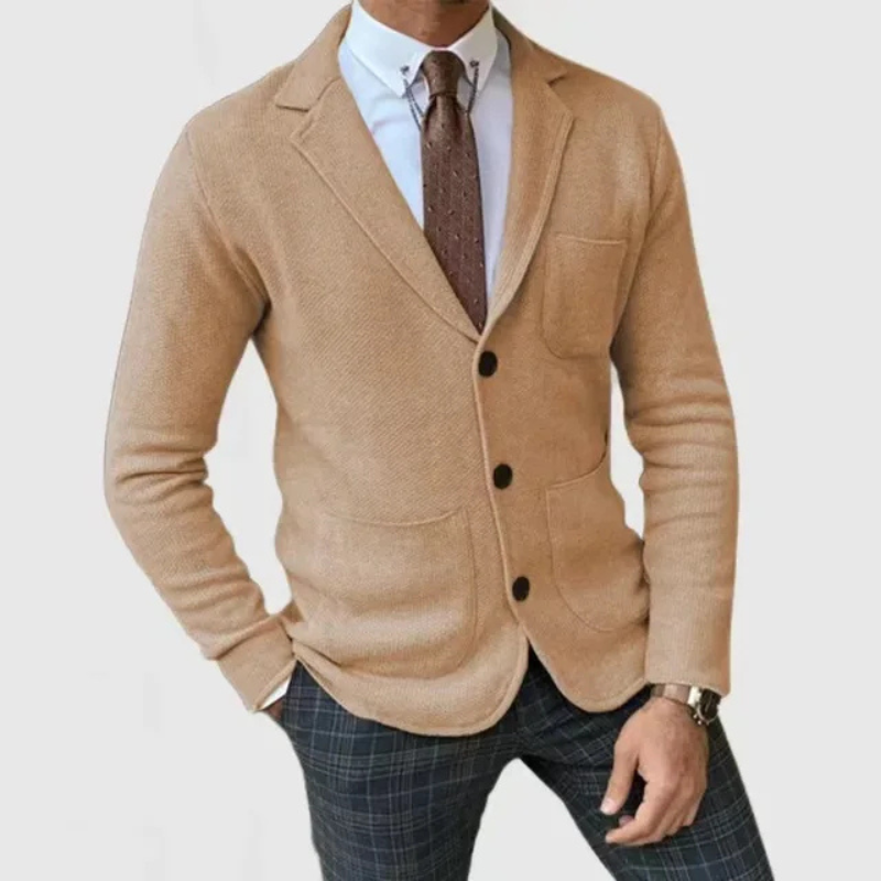 Cardigan - Tailored Slim Fit & Lightweight Movement