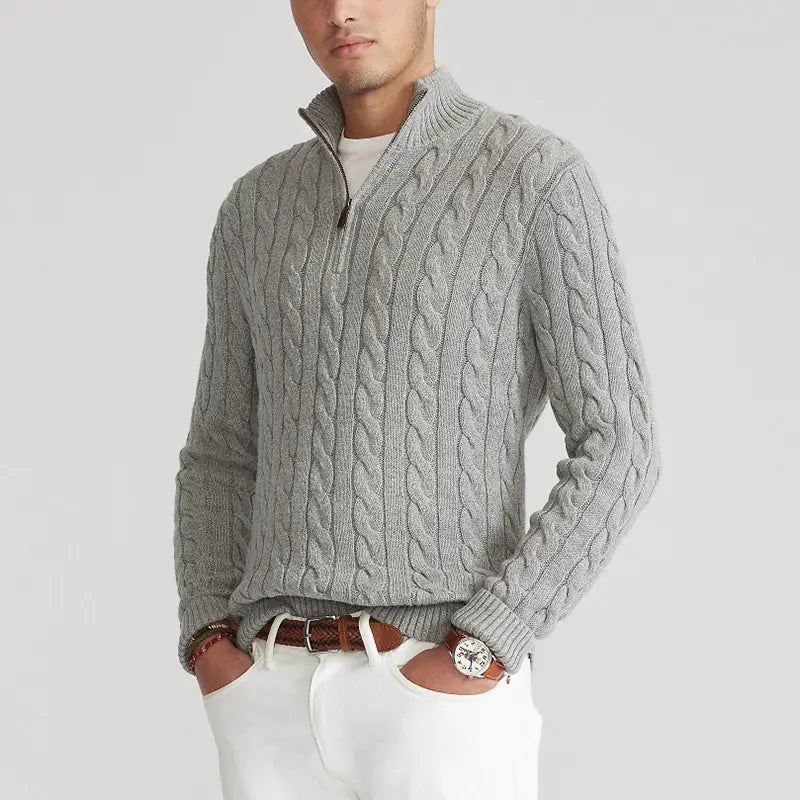 Castello | High-Quality Half-Zip Sweater