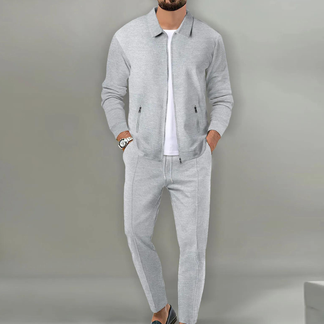 Casual Set - Soft Blend Slim Shape And Streamlined Fit