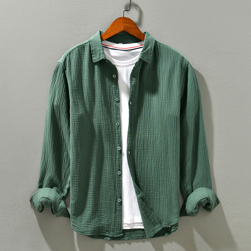 Casual Shirt - Relaxed Fit & Breathable Lightweight Blend