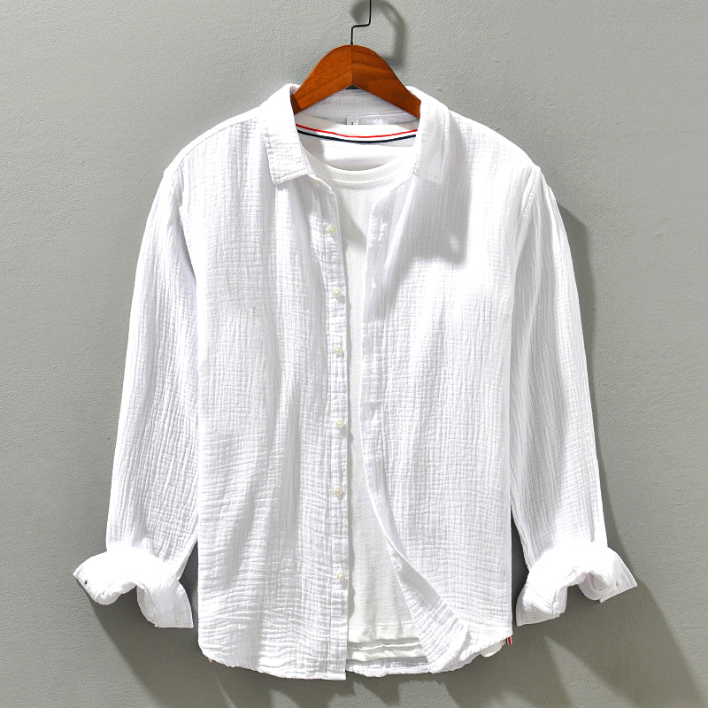 Casual Shirt - Relaxed Fit & Breathable Lightweight Blend