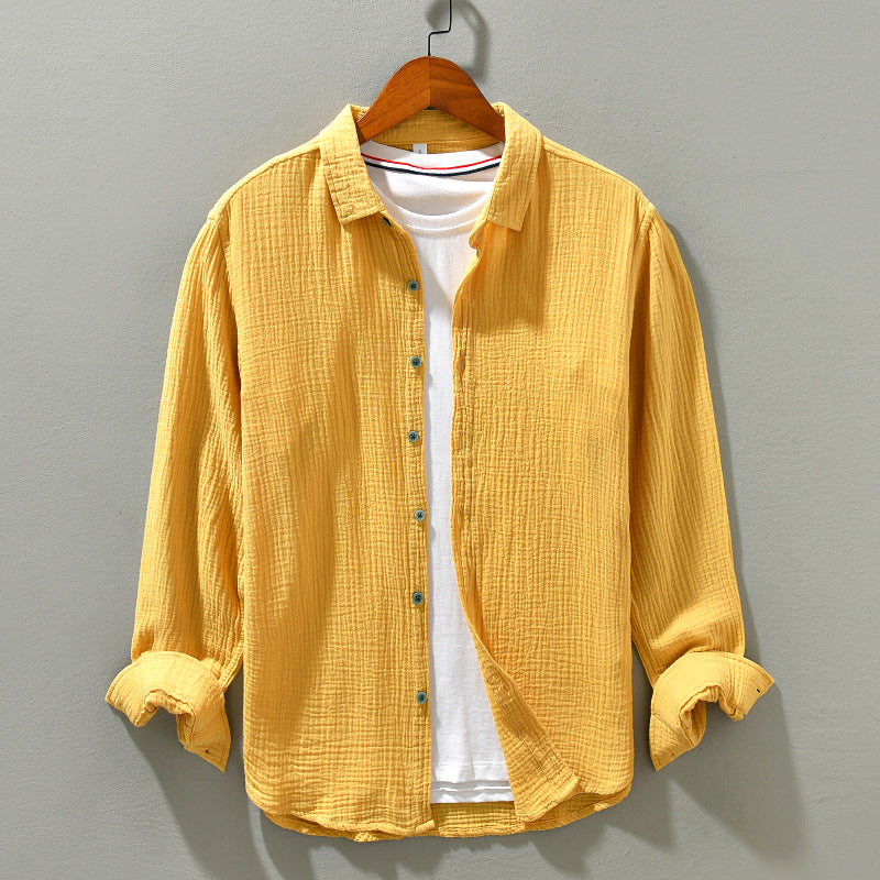 Casual Shirt - Relaxed Fit & Breathable Lightweight Blend