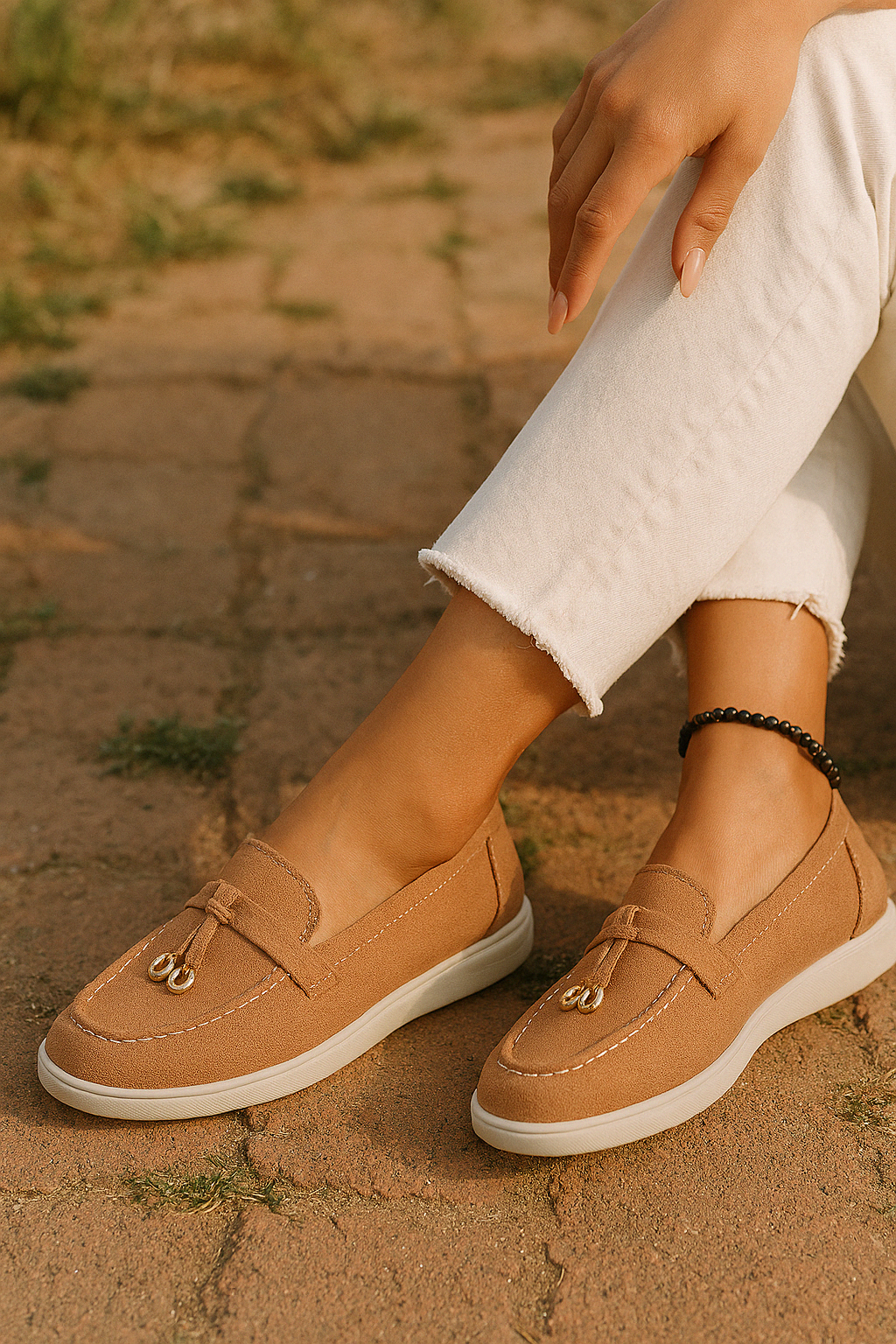 Women's Leather Loafers Elegant Design-2