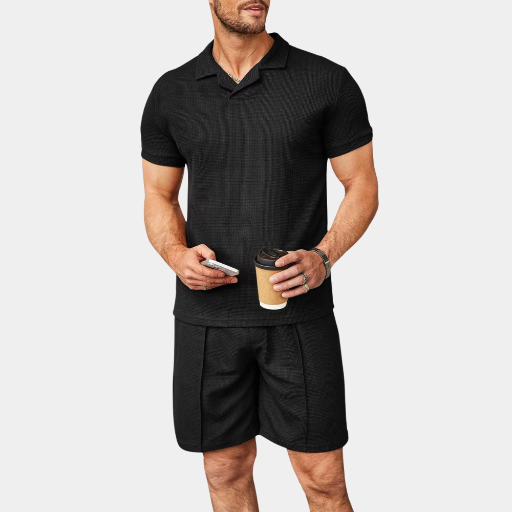 Co Ord Set - Relaxed Cut & Breathable Soft Blend Moves Easy