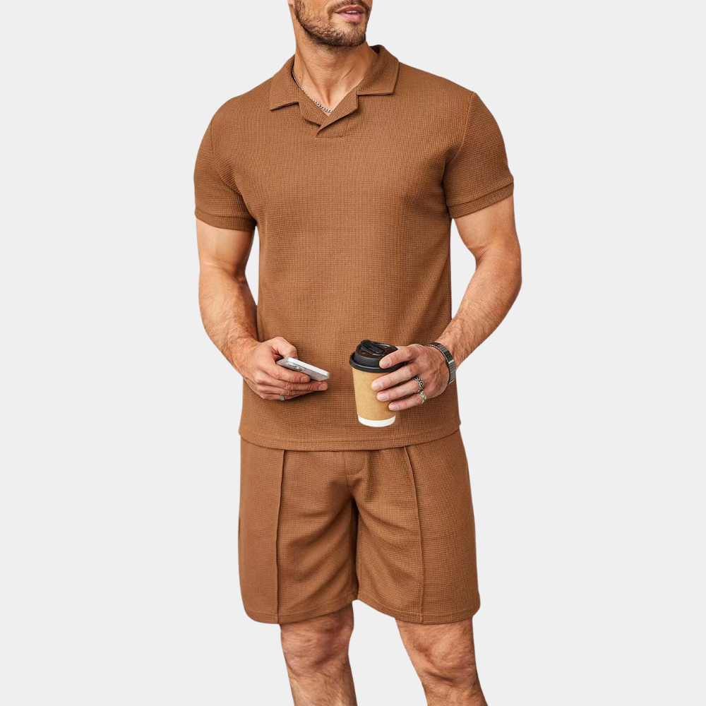 Co Ord Set - Relaxed Cut & Breathable Soft Blend Moves Easy