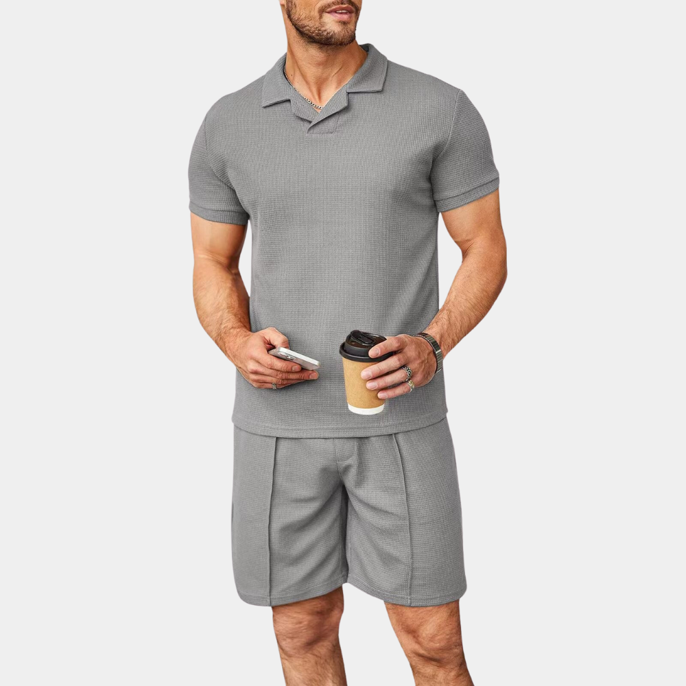 Co Ord Set - Relaxed Cut & Breathable Soft Blend Moves Easy