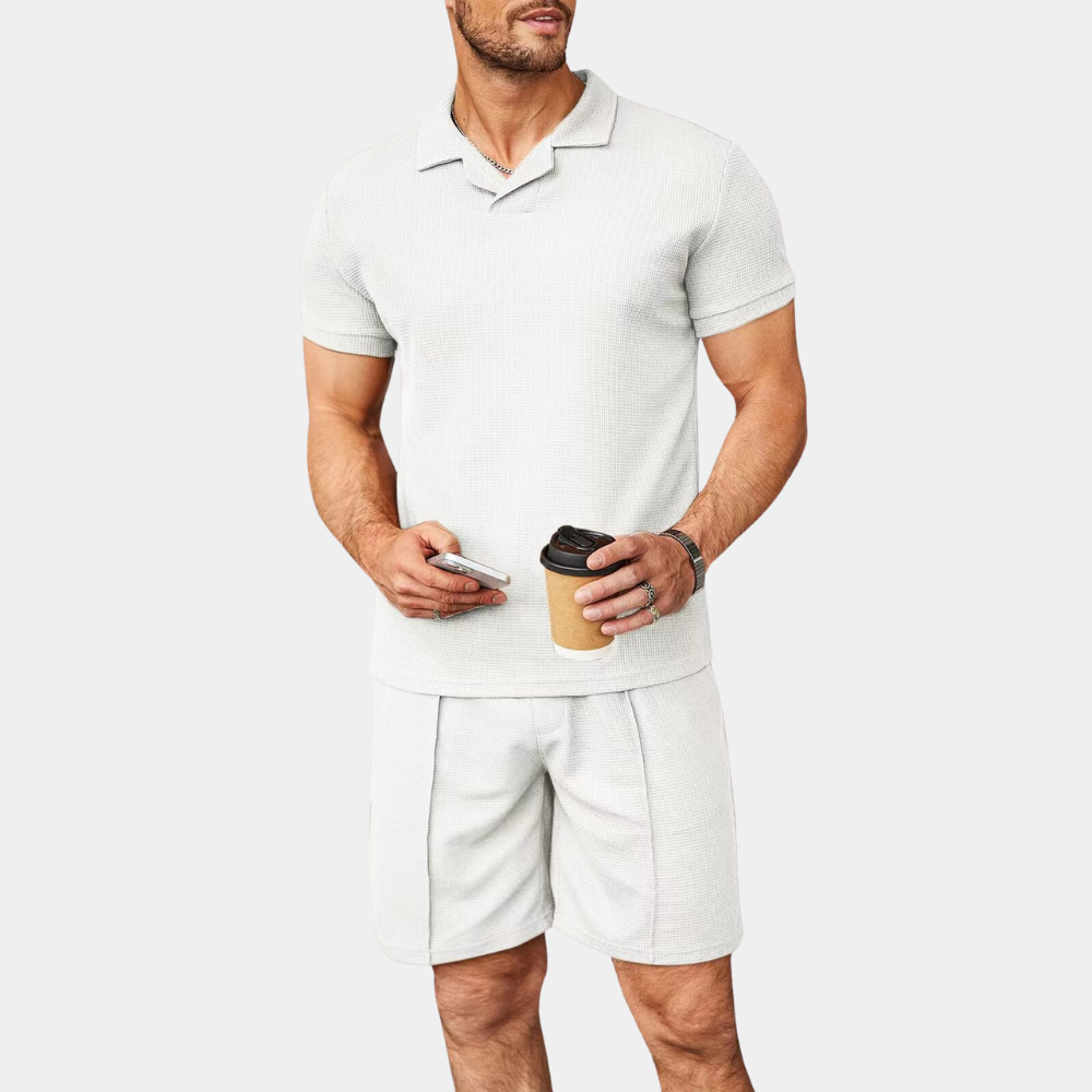 Co Ord Set - Relaxed Cut & Breathable Soft Blend Moves Easy