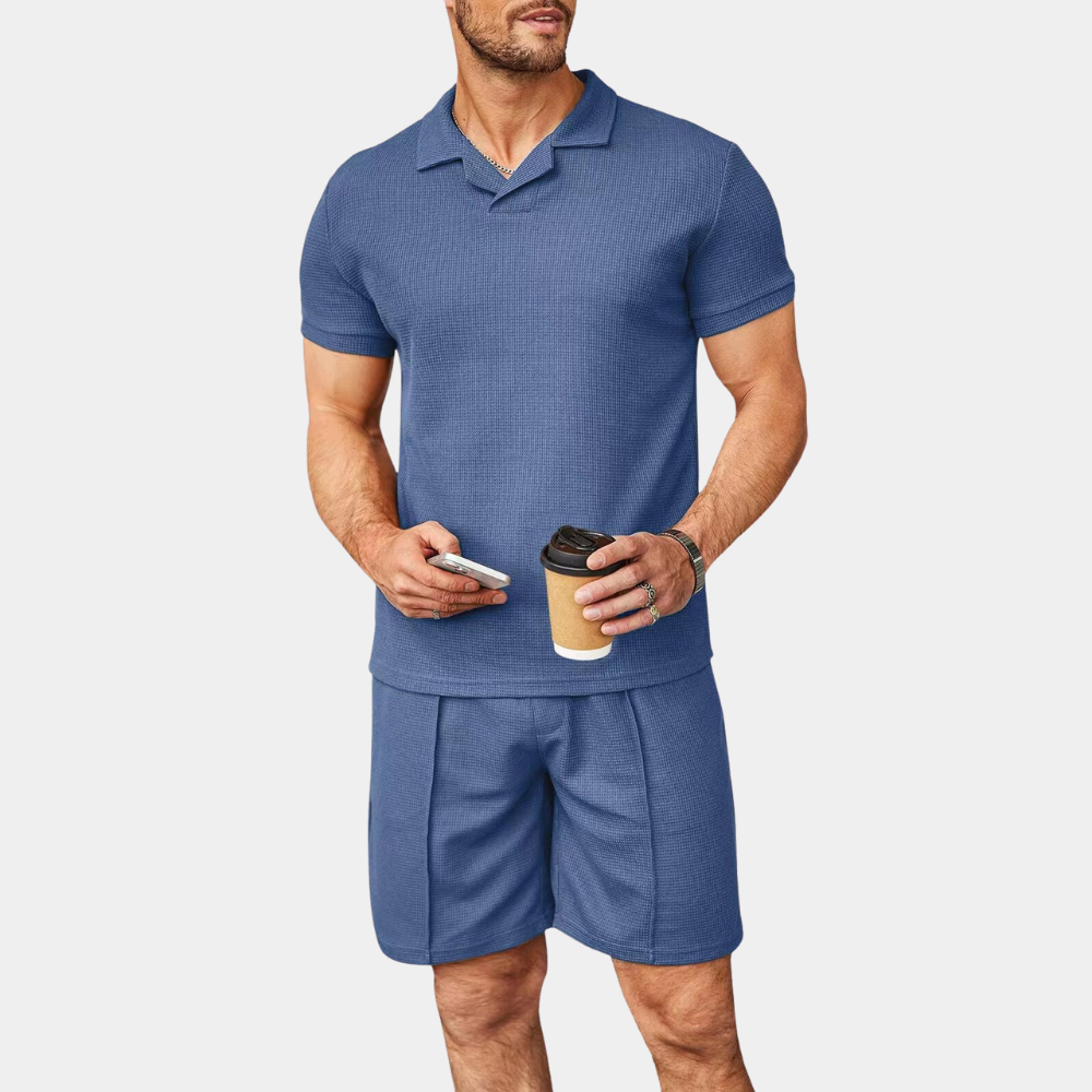 Co Ord Set - Relaxed Cut & Breathable Soft Blend Moves Easy