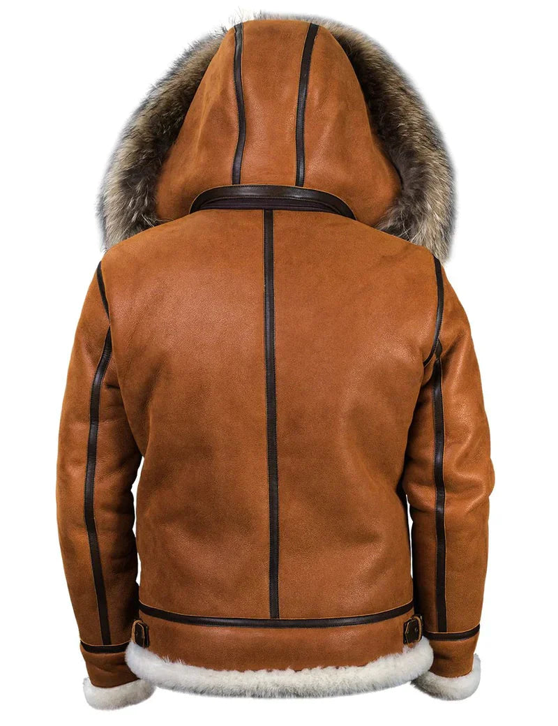 Coat - Fur Trim Hood & Thick High Pile Warm Insulation