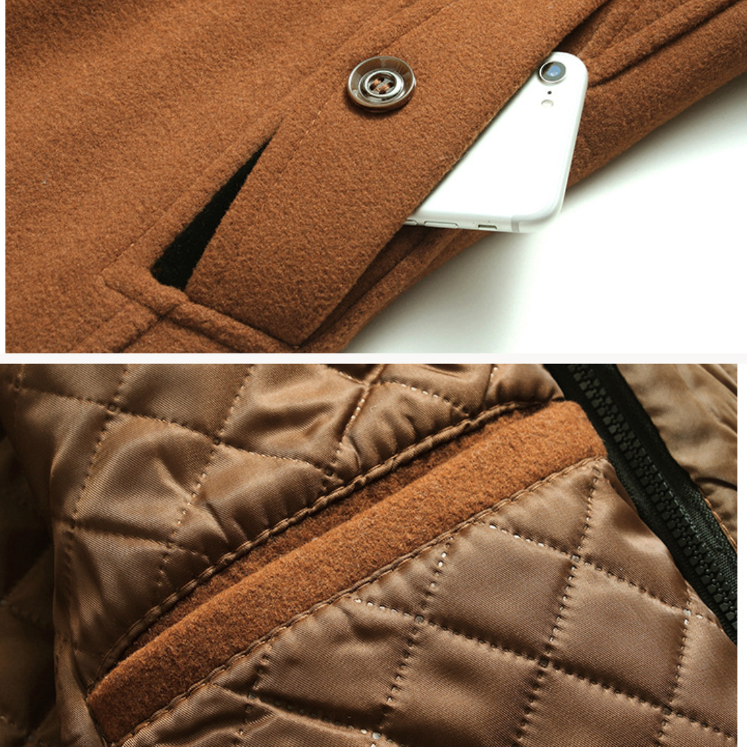 Coat - Military Structured Shape & Layering Support