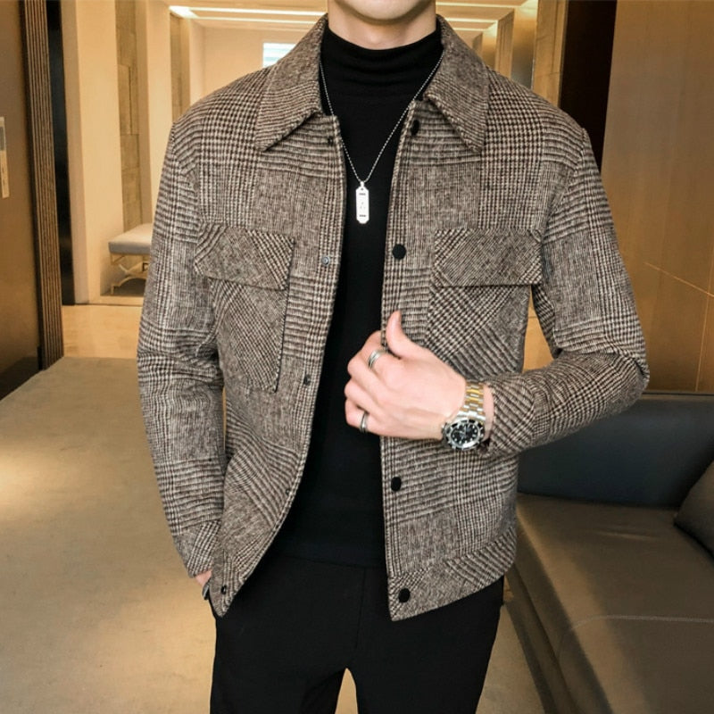 Coat - Mixed Panel Design & Tailored Shape Retention