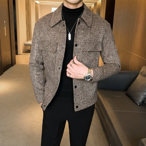 Coat - Mixed Panel Design & Tailored Shape Retention