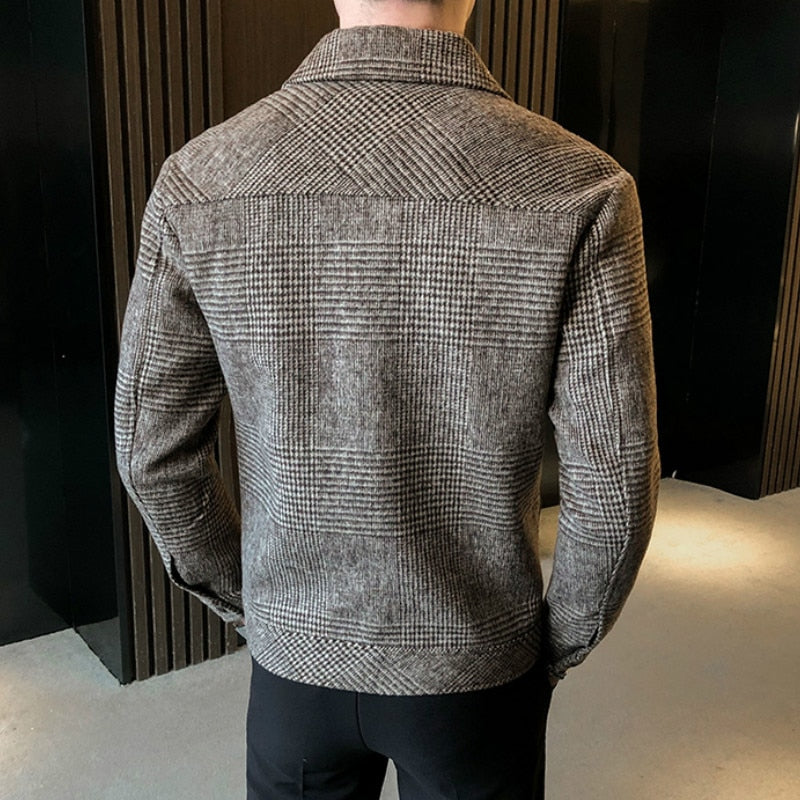 Coat - Mixed Panel Design & Tailored Shape Retention