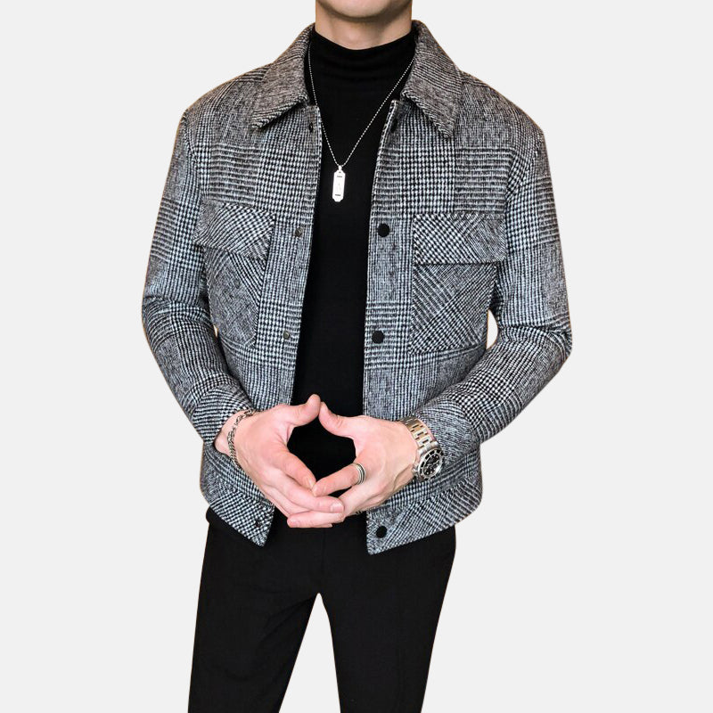Coat - Mixed Panel Design & Tailored Shape Retention