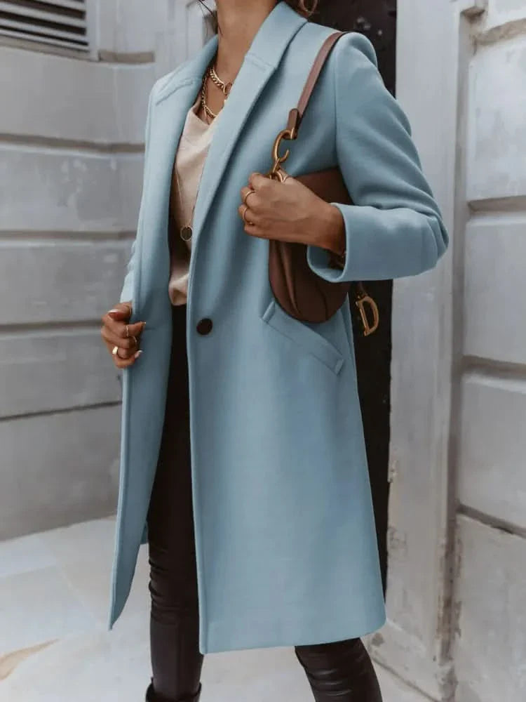 Coat - Tailored Long Shape And Smooth Layering Fit.