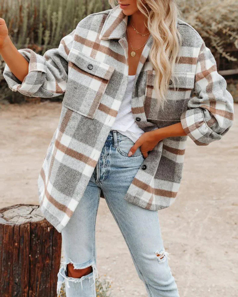 Coat – Tailored Silhouette & Structured Shoulders Warmth