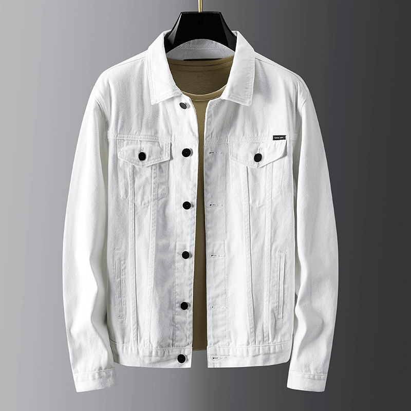 Denim Jacket - Structured Front & Allows Free Movement
