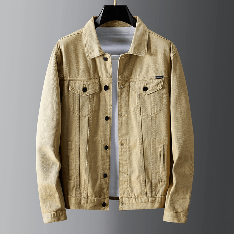 Denim Jacket - Structured Front & Allows Free Movement