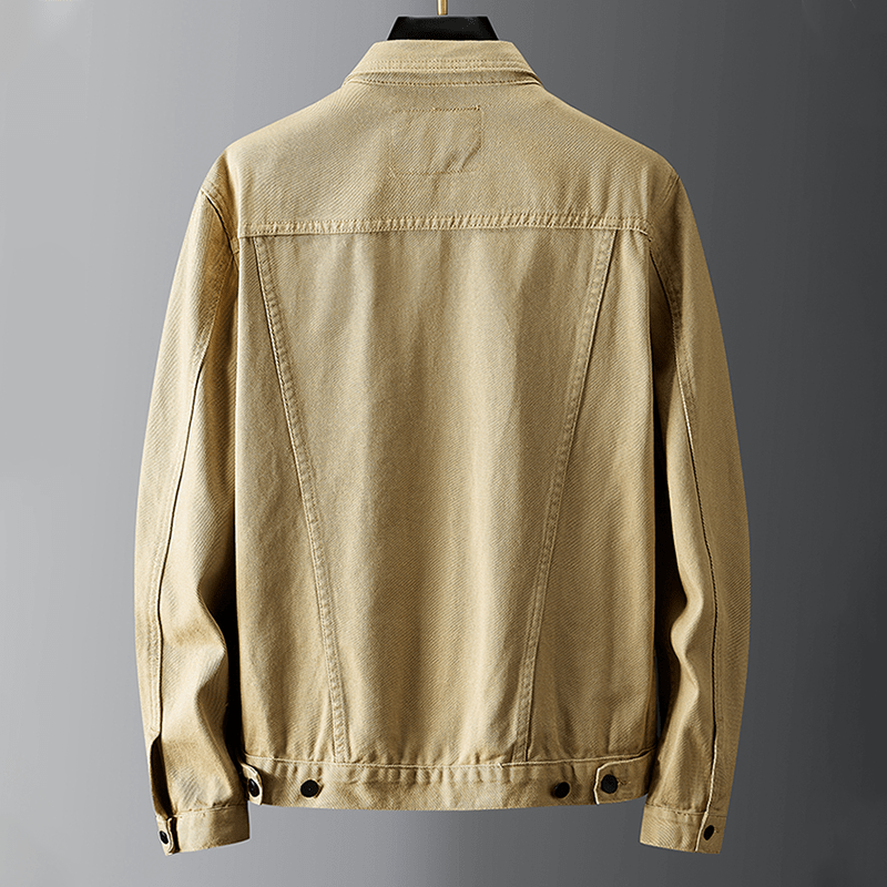 Denim Jacket - Structured Front & Allows Free Movement