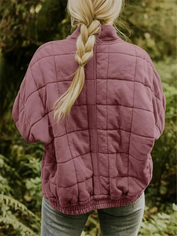 Down Blend Jacket – Oversized Hooded & Wind Blocking