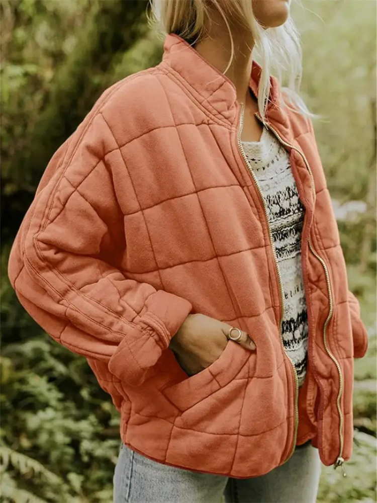 Down Blend Jacket – Oversized Hooded & Wind Blocking