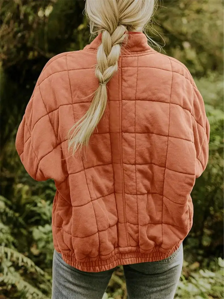 Down Blend Jacket – Oversized Hooded & Wind Blocking