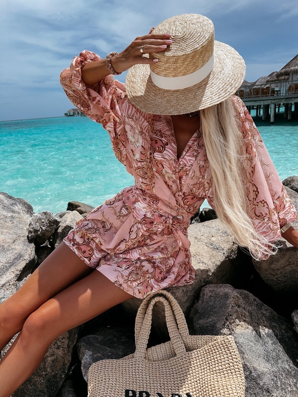 Dress - Polyester Blend Mini Cut & Easy Cool Wear Fit