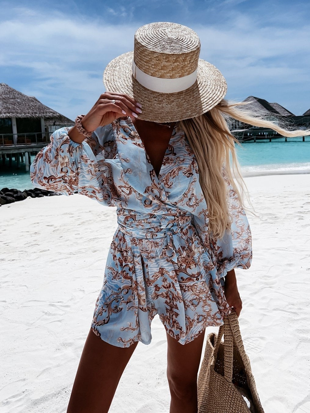 Dress - Polyester Blend Mini Cut & Easy Cool Wear Fit