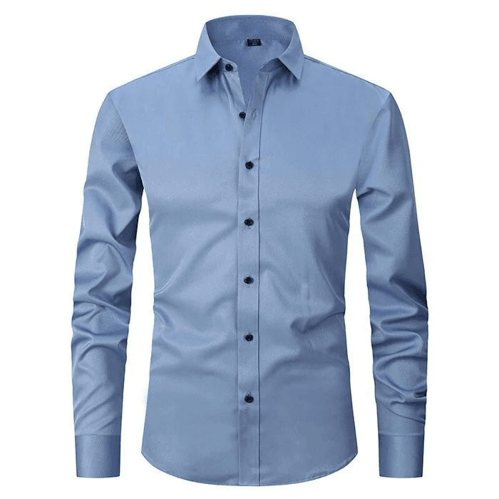 Dress Shirt – Slim Cut & Button Front For Secure Fit