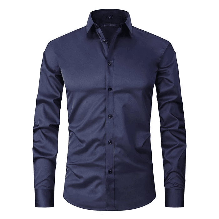 Dress Shirt – Slim Cut & Button Front For Secure Fit