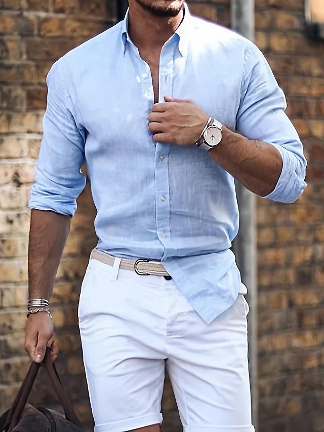 Dress Shirt – Soft Blend Tailored Fit & Neat Silhouette