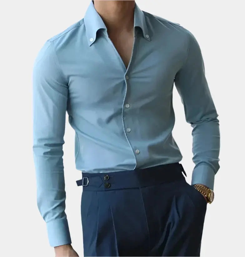 Dress Shirt - Tailored Slim Shape And Ease Of Movement