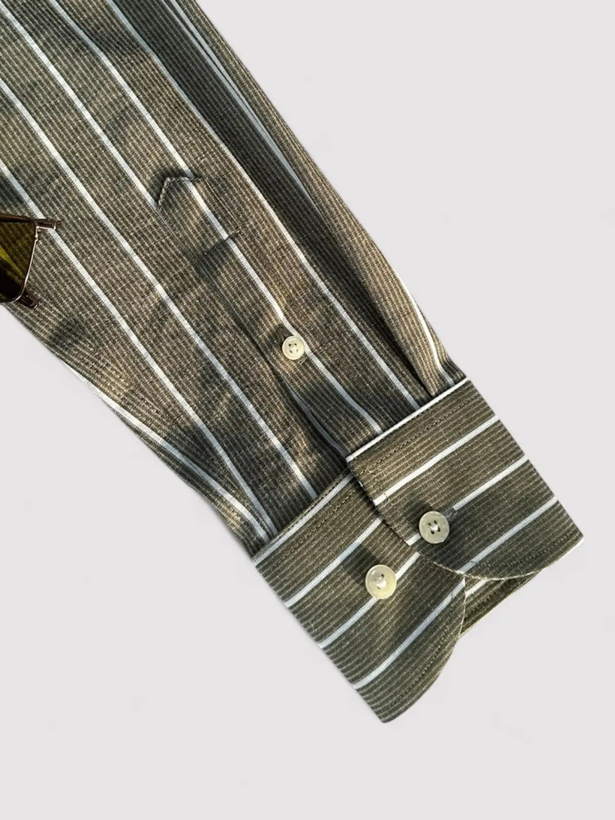 Dress Shirt - Tailored Stripe And Breathable Flexible Shape