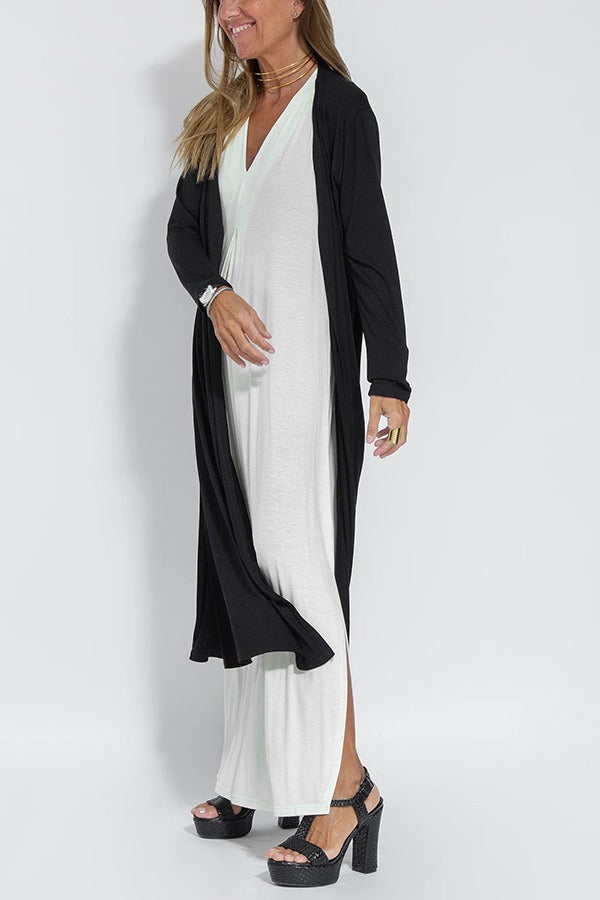 Dress – V Neck Maxi & Flowing Shape For Easy Movement