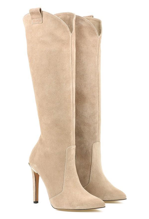 Durable Blend High Boots - Smooth Shape & Secure Fit