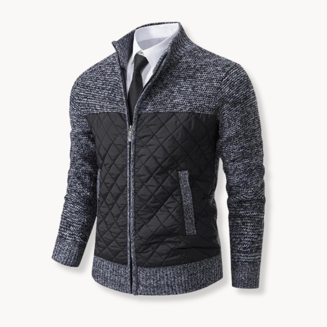 Ariston Jacquard Knit Genser