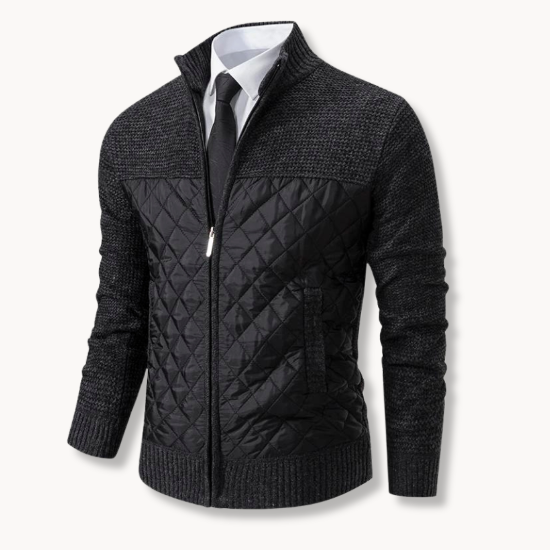 Ariston Jacquard Knit Genser